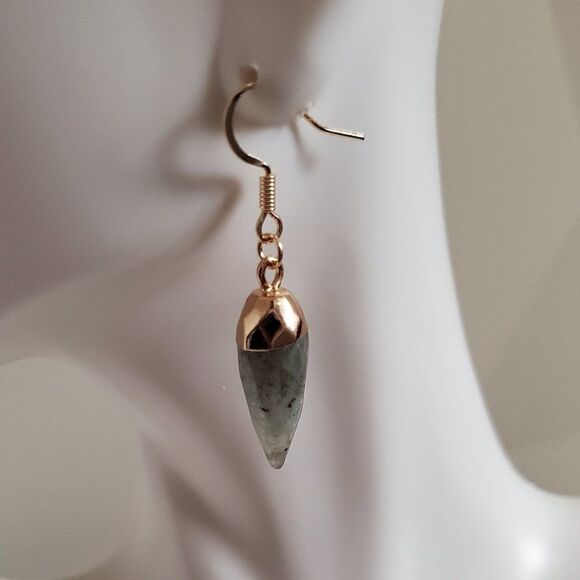 Hand Crafted Jewelry - Natural stone earrings -Handmade (NEW)